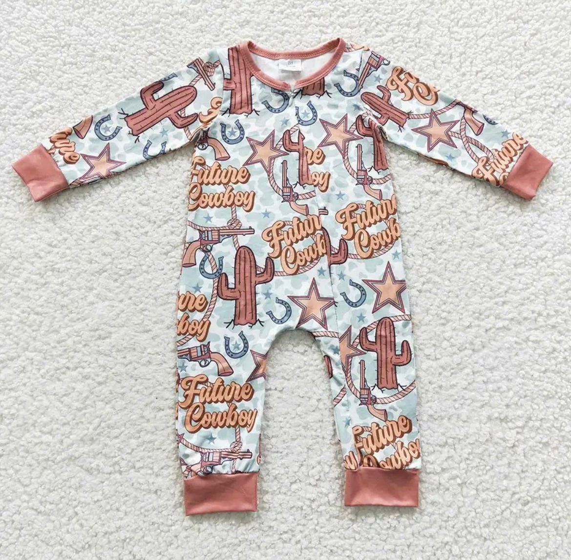 Future Cowboy Romper