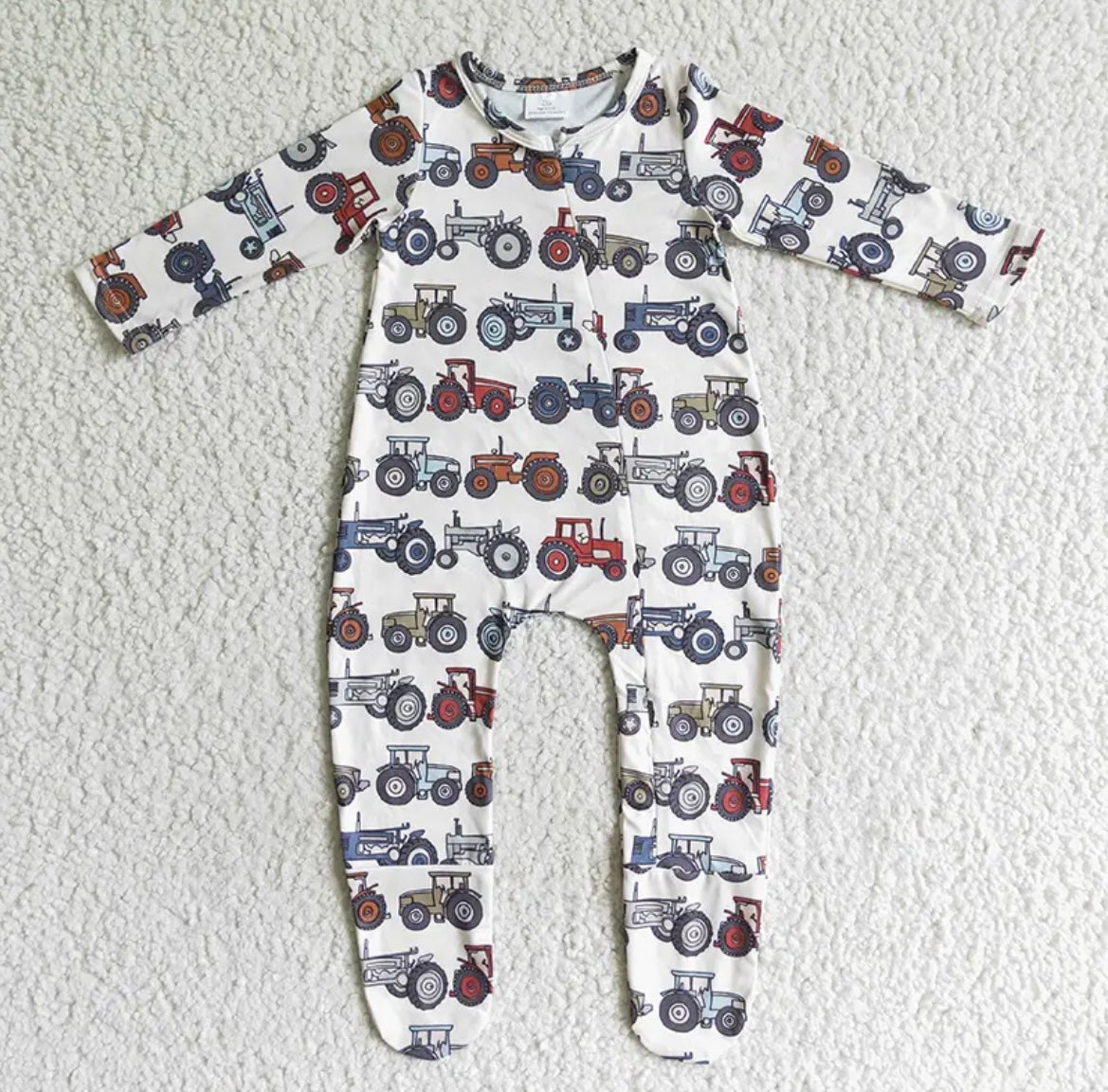 Tractor Romper