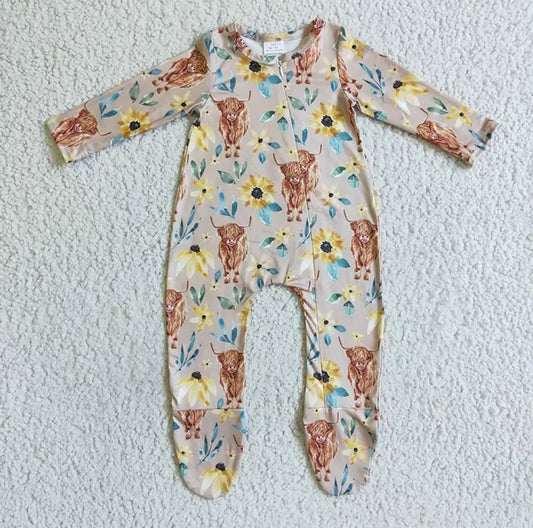 Highland & Sunflower Romper