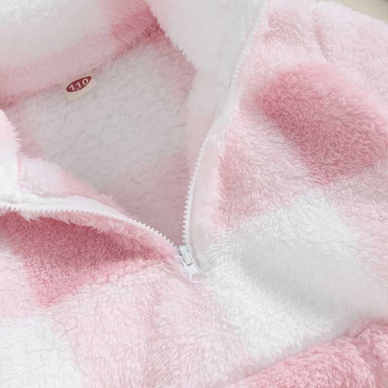 Pink Plaid Fleece