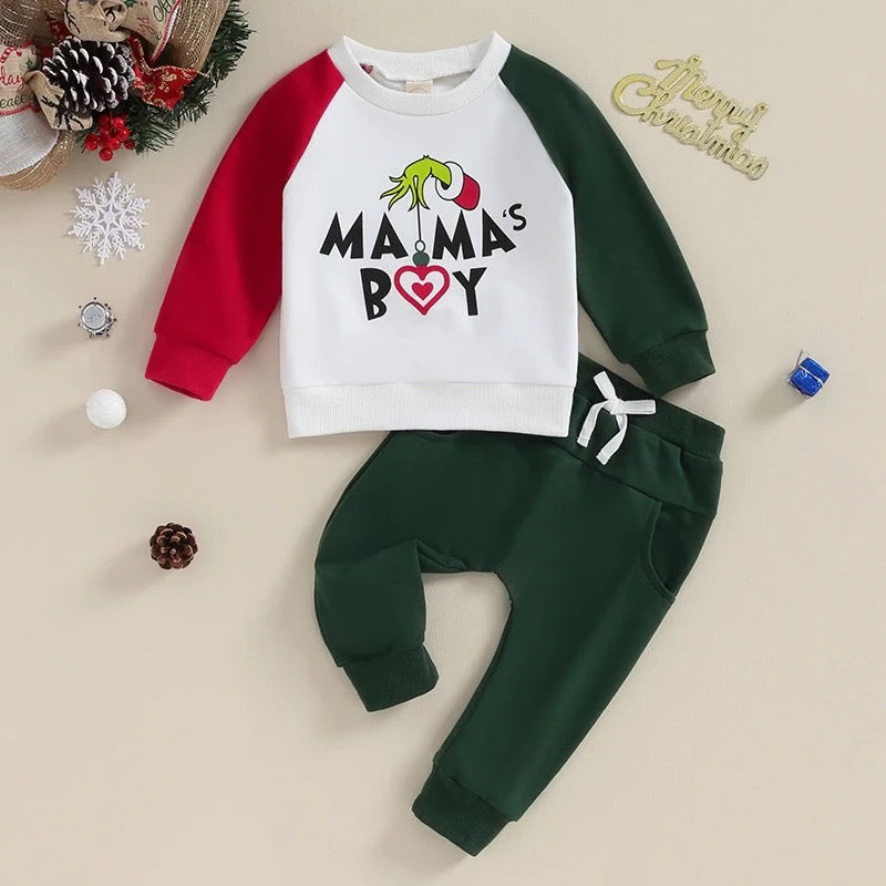 Christmas Mama's Boy Set