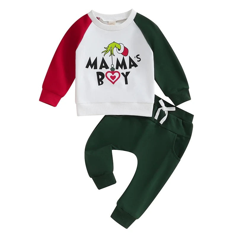 Christmas Mama's Boy Set