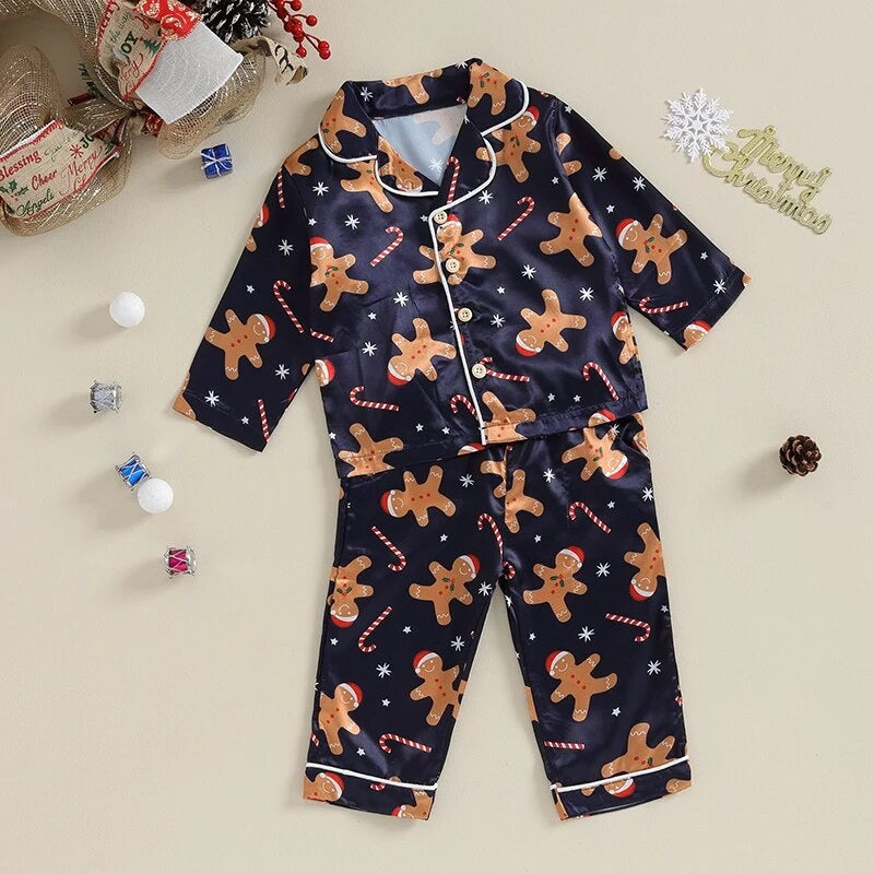 Silk Christmas Pajamas