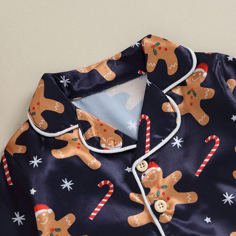 Silk Christmas Pajamas