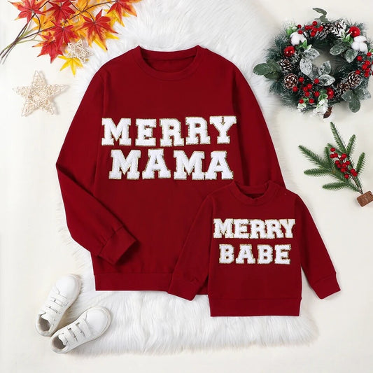 Merry Mama & Merry Babe Sweaters