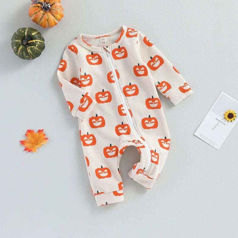 White Pumpkin Romper