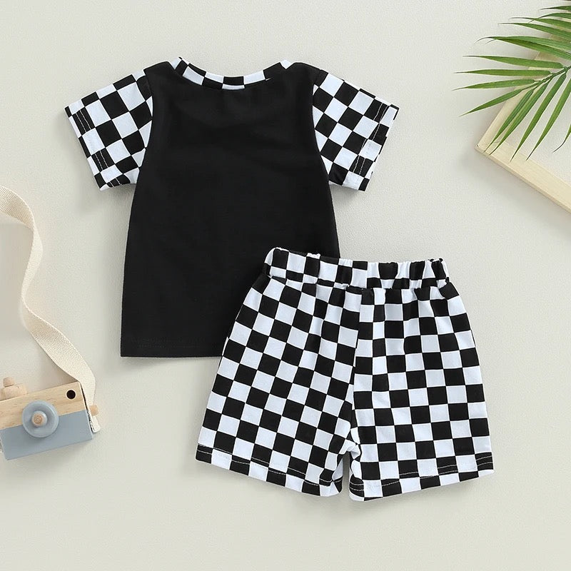 Checkerboard TShirt Set