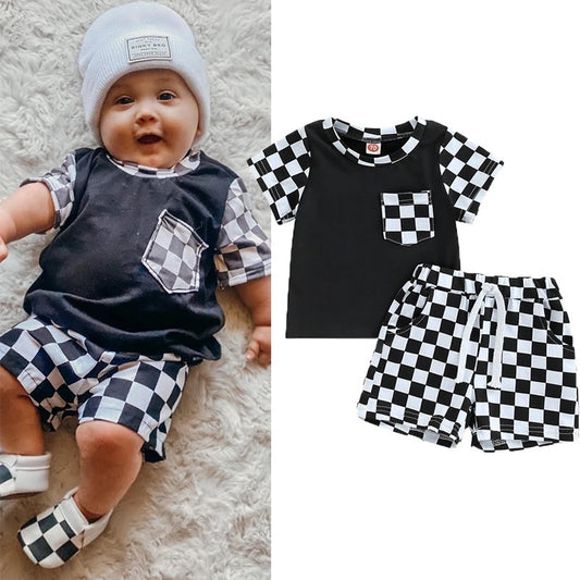 Checkerboard TShirt Set