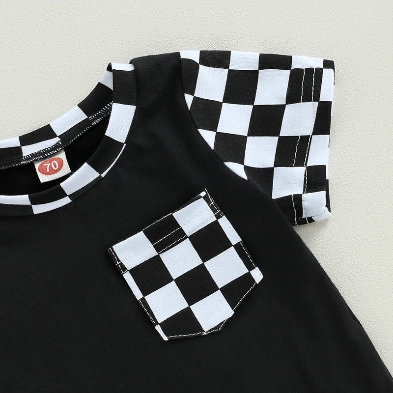 Checkerboard TShirt Set