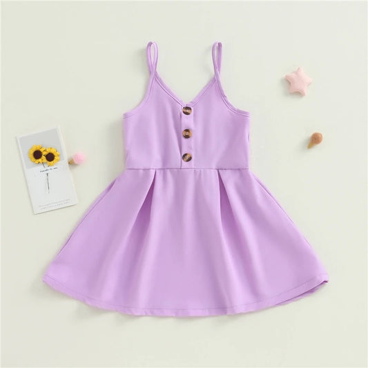 Purple Summer Dress