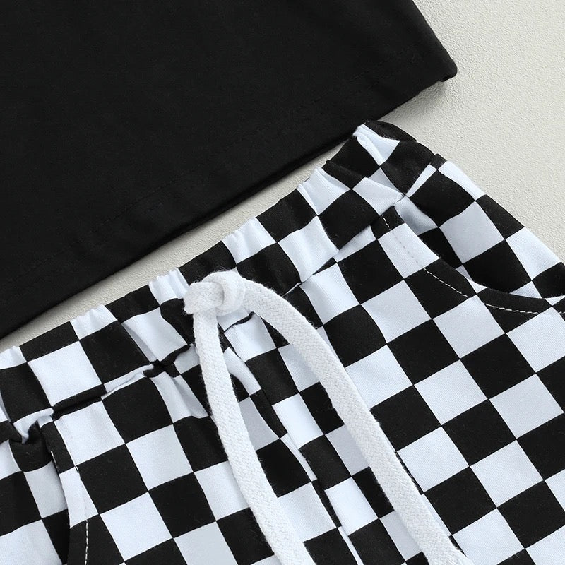 Checkerboard TShirt Set